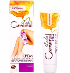 *CARAMEL Крем д/депиляции 100% удаление 100мл