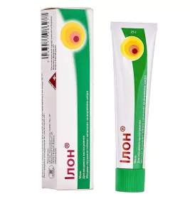 Ілон мазь по 25 г у тубах