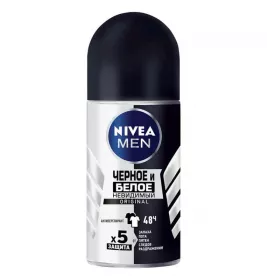 *NIVEA ForMen Невидимая защита шар. дезодорант д/бел. и черн. одежды 150мл