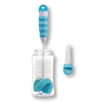 *Baby-Nova 2 в 1 щітка для миття пляшок та сосок