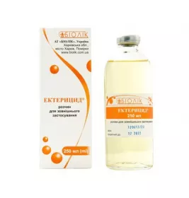 Ектерицид розчин по 250 мл у флаконі 1 шт.