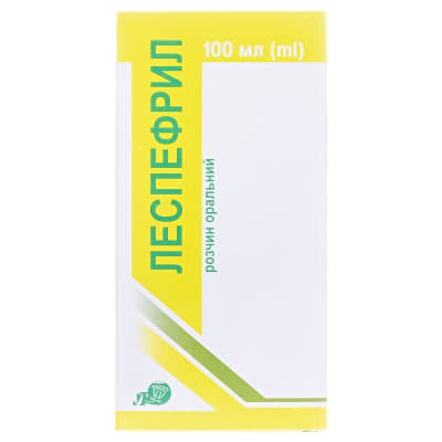 Леспефрил розчин по 100 мл у флаконі