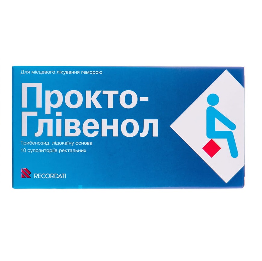 Прокто-Глівенол свічки 10 шт.