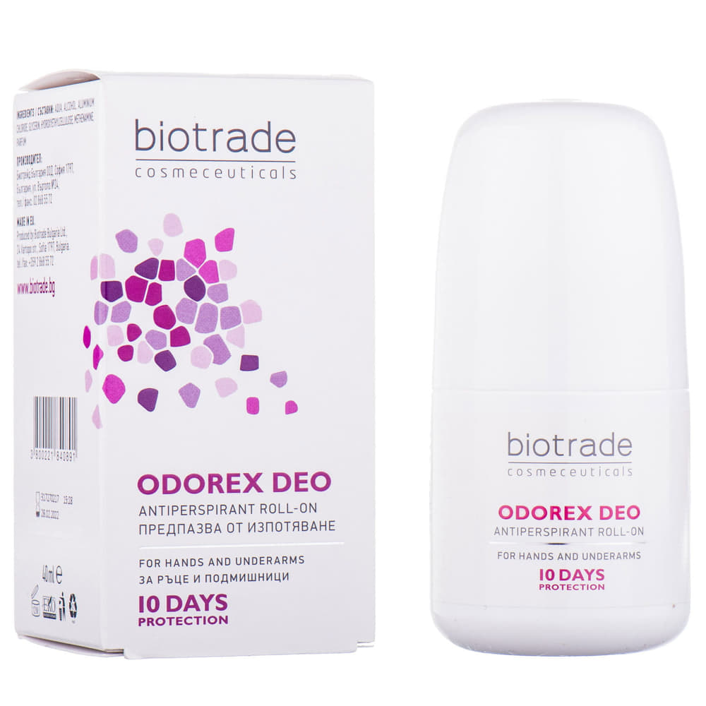 *Антиперспирант Biotrade Odorex Deo шариковый длительного действия 40 мл *Антиперспирант Biotrade Odorex Deo шариковый длительного действия 40 мл