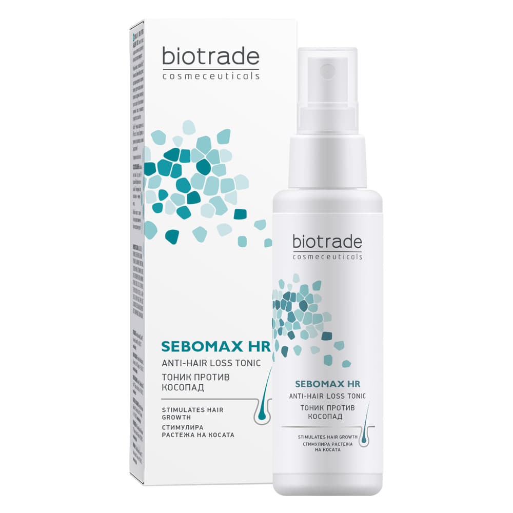 *Лосьон Biotrade SEBOMAX HR тонизирующий от выпадения волос 75 мл *Лосьон Biotrade SEBOMAX HR тонизирующий от выпадения волос 75 мл