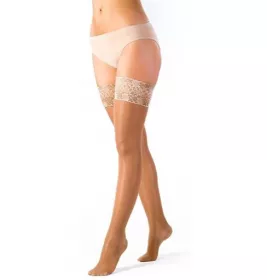*Панчохи Преміум делікат компрес. короткі закриті р. S (беж.) PT0432