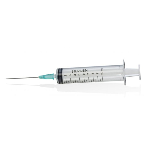 *Шприц 3-х комп. с иглой 21G (0,8х40мм) 10мл №1 Фармаплант