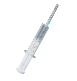 *Шприц 3-х комп. красный с 1-й иглой 21G (0,8х40мм) 10мл №1 SF Medical