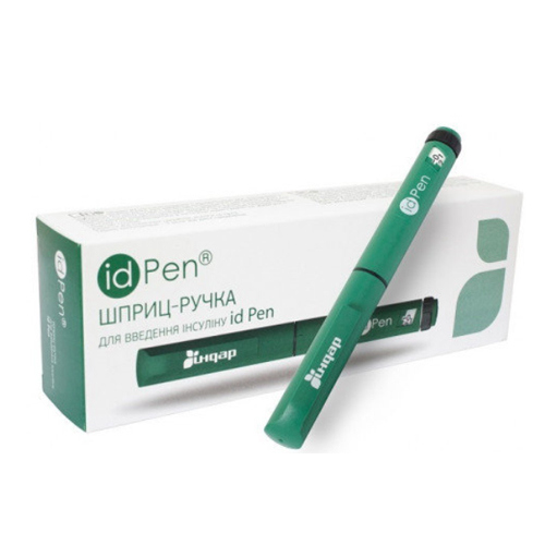 *Шприц-ручка id Pen New для введения доз инсулина от 1 до 60 МЕ *Шприц-ручка id Pen New для введения доз инсулина от 1 до 60 МЕ