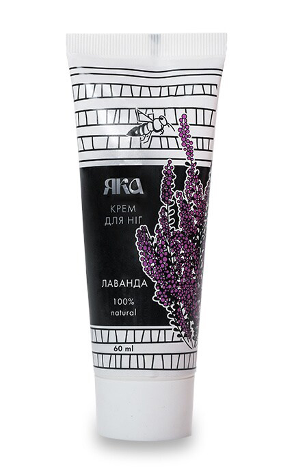 *Крем Яка для ніг Лаванда 60 мл
