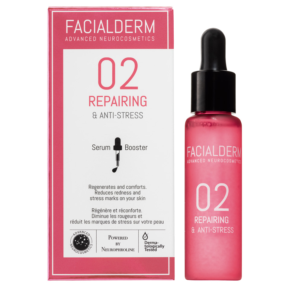 *Сыворотка-бустер Facialderm восстановление и антистресс 30 мл *Сыворотка-бустер Facialderm восстановление и антистресс 30 мл