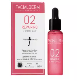 *Сыворотка-бустер Facialderm восстановление и антистресс 30 мл