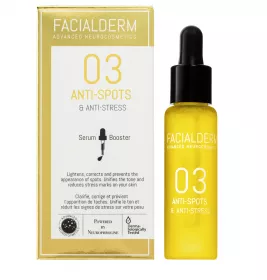 *Сыворотка-бустер Facialderm против пигментных пятен и антистресс 30 мл