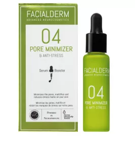 *Сироватка бустер Facialderm звуження пор та антистрес 30 мл
