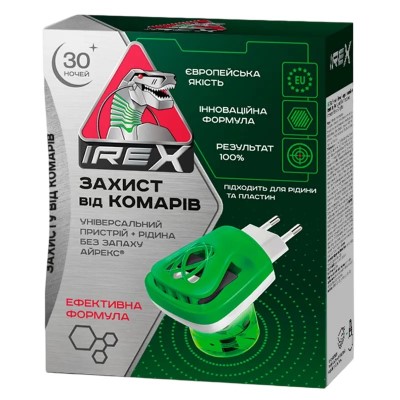 *Комплект від комарів IREX фумігатор + рідина 30 ночей
