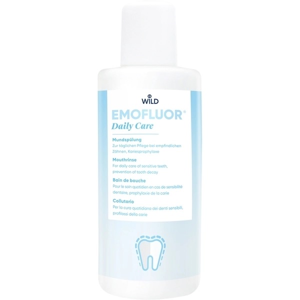 Ополіскувач Dr.Wild Emofluor Daily Care для ротової порожнини 500мл