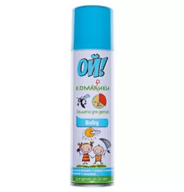*Аерозоль Ой! Комарики Baby від комарів 150 мл
