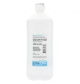 *Вода для иньекций Юрия-Фарм д/парентерал. прим. 1000 мл контейнер полимер