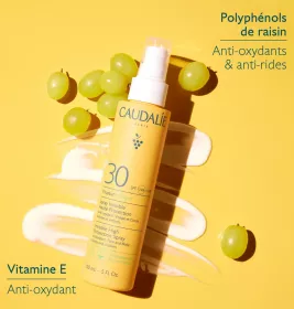*Спрей Caudalie 377 Vinosun Солнцезащитный SPF 30 150 мл