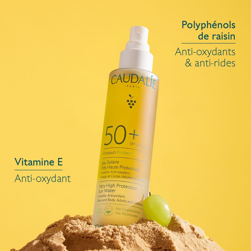 *Средство Caudalie 402 Vinosun Солнцезащитное SPF 50+ 150 мл