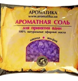 *Соль Ароматика для ванн Лаванда, шалфей 100г