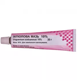 Іхтіолова мазь 10% по 30 г у тубах - Фітофарм