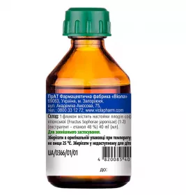 Софори японської настойка по 40 мл у скляному флаконі 1 шт. - Віола