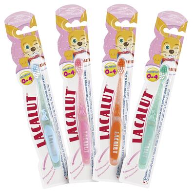*Набір Лакалут дитячий 0-4 років зубна паста + щітка
