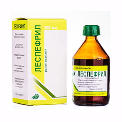 Леспефрил розчин по 100 мл у флаконі 1 шт.