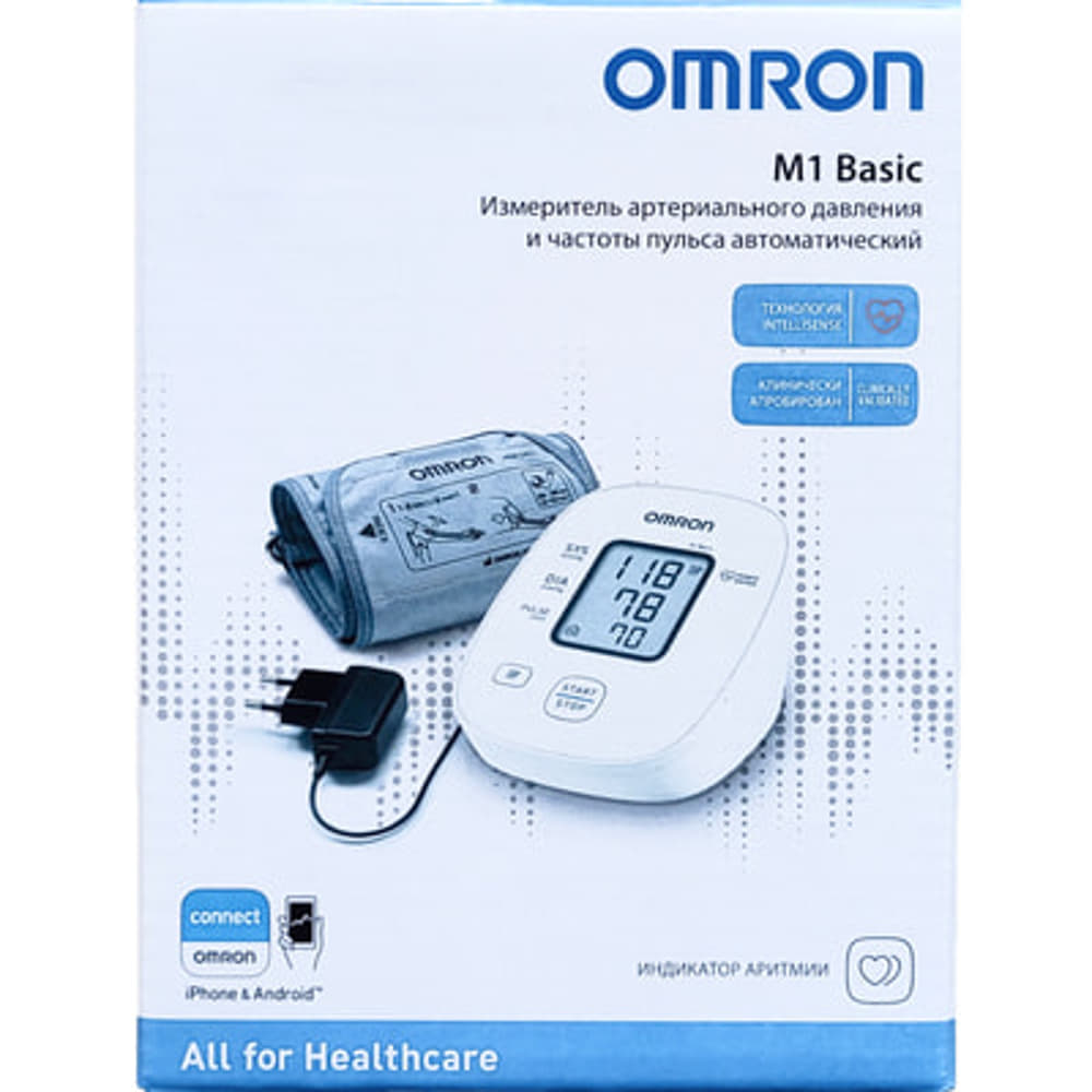 *Тонометр Omron M1 Basic (HEM-7121J-ARU) автоматический *Тонометр Omron M1 Basic (HEM-7121J-ARU) автоматический