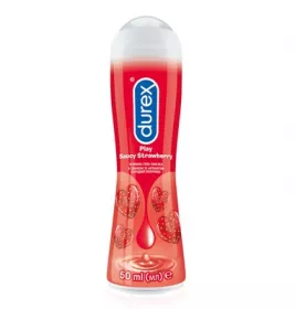 Гель-змазка Durex PlaySweet/Sausy Strawberry полуниця 50 мл