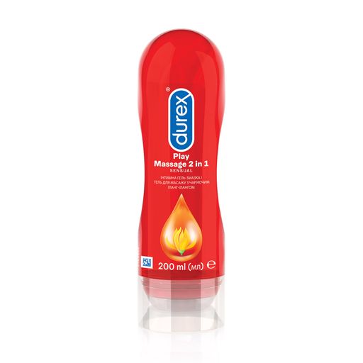 Гель-смазка Durex PlayMassage 2 в 1 Play Sensual 200 мл Гель-смазка Durex PlayMassage 2 в 1 Play Sensual 200 мл