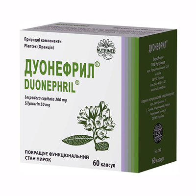 Дуонефрил капс. 440мг №60