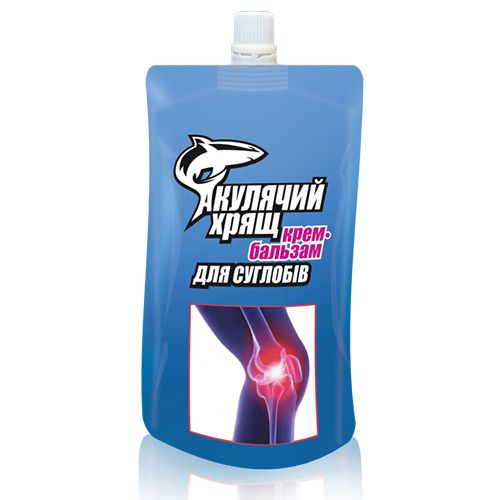 *Крем-бальзам Акулячий хрящ для суглобів 100 мл