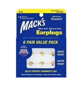 *Беруши Pilow Soft силіконові №6