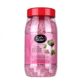 *Соль Dolce Vero для ванн Малиновая панна-кота 550 г