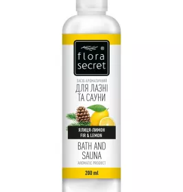 *Средство ароматическое Flora Secret для бани и сауны Пихта-Лимон 250 мл