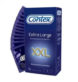 *Презервативи Contex Extra Large збільшені №12