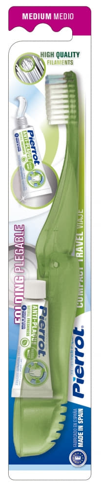 *Зубна щітка Pierrot дитяча Дорожня компакт