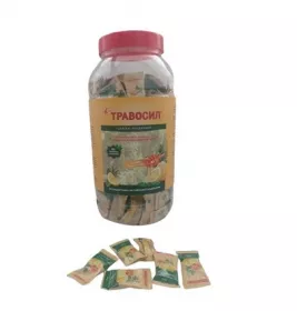 *Травосил льодяники зі смаком лимону та меду контейнер пласт. №300