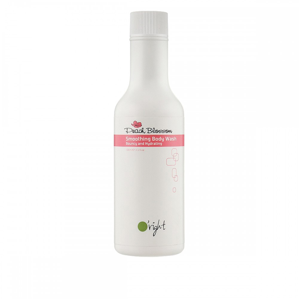 *Гель O'right для душу Органічний Пом'якшуючий з квітками Персика 100 мл