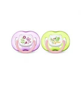 *Пустушка Philips Avent SCF186/25 силиконовая для девочек c 18 мес. №2