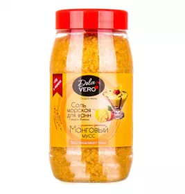 *Сіль Dolce Vero для ванн Манговий мус 550 г