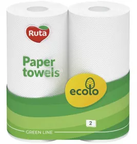*Рушники паперові Ruta Еколо 2-шарові 45 відривів №2