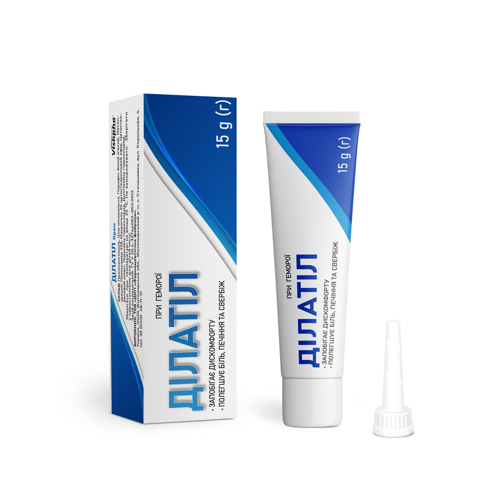 Ділатіл мазь туба 15г Житомир