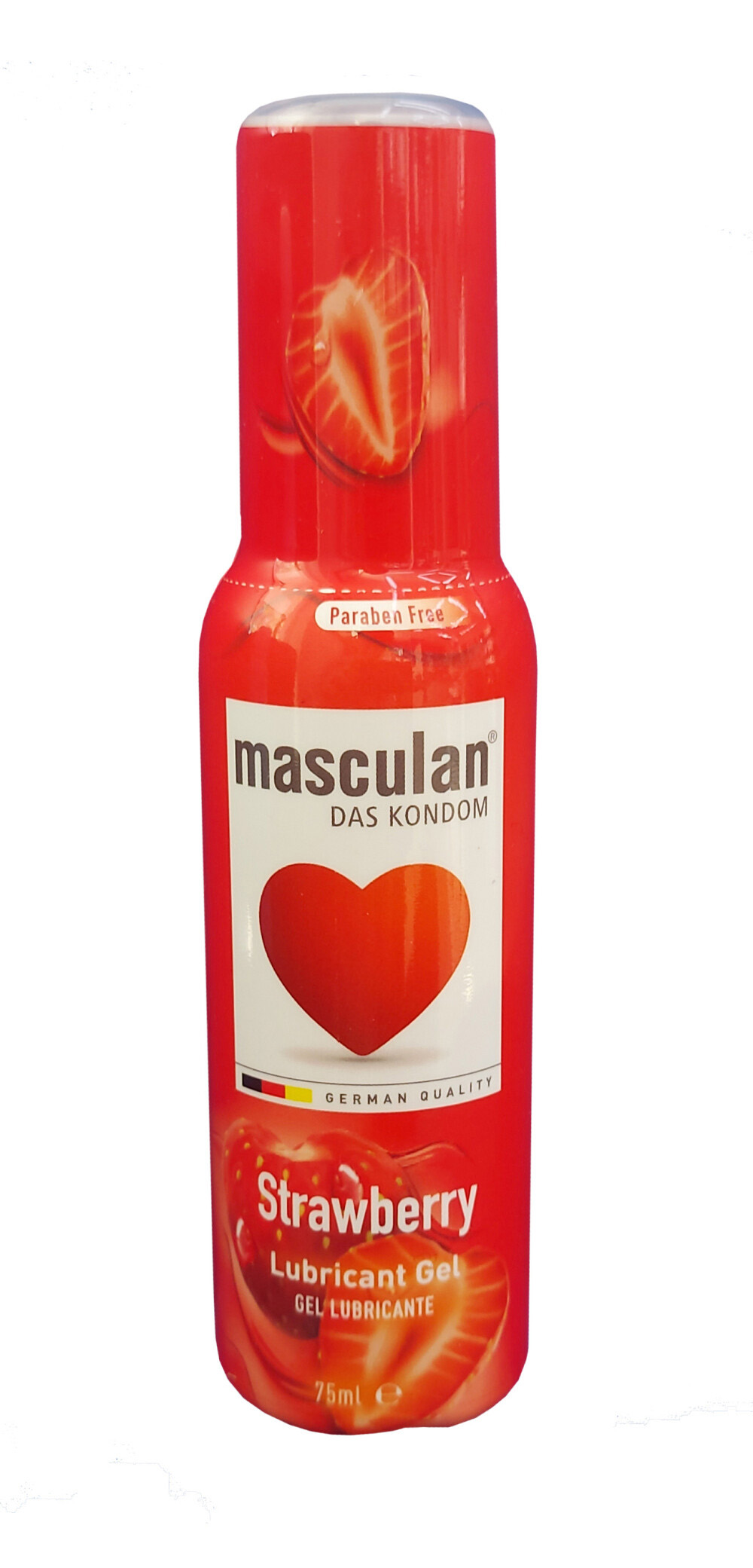 *Гель-змазка Masculan полуниця 75 мл