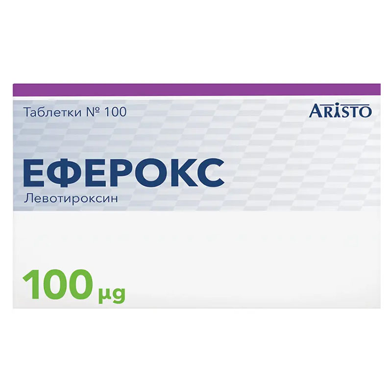 Відгуки про Еферокс таблетки 100 мкг 100 шт. | Мед-Сервіс