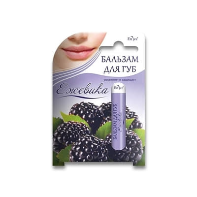 *Бальзам Enjee для губ ожина 6 мл