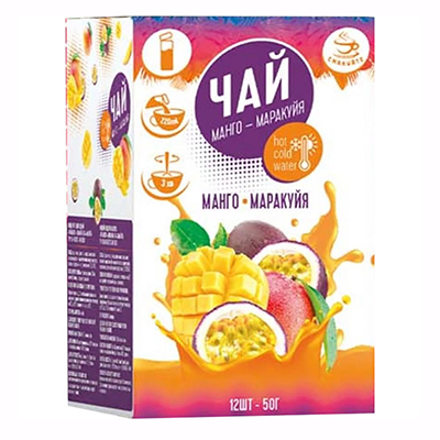 Чай Смакуйте Манго-Маракуйя 50 г