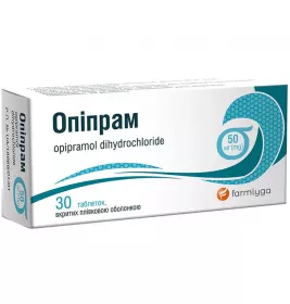 Опіпрам таблетки по 50 мг 30 шт.